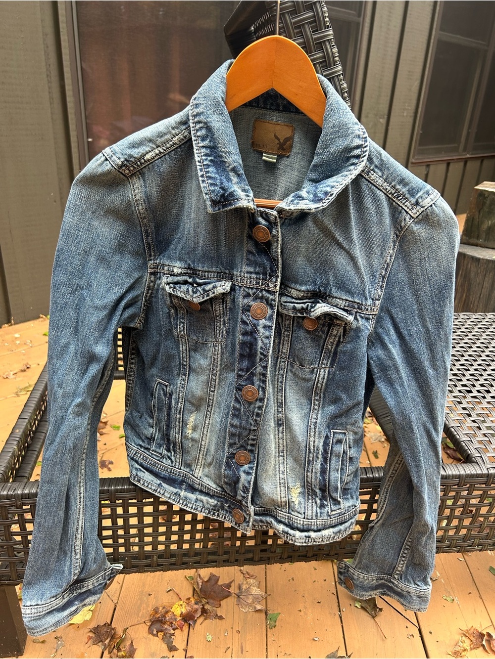 American Eagle Denim Jacket - Women’s Classic M